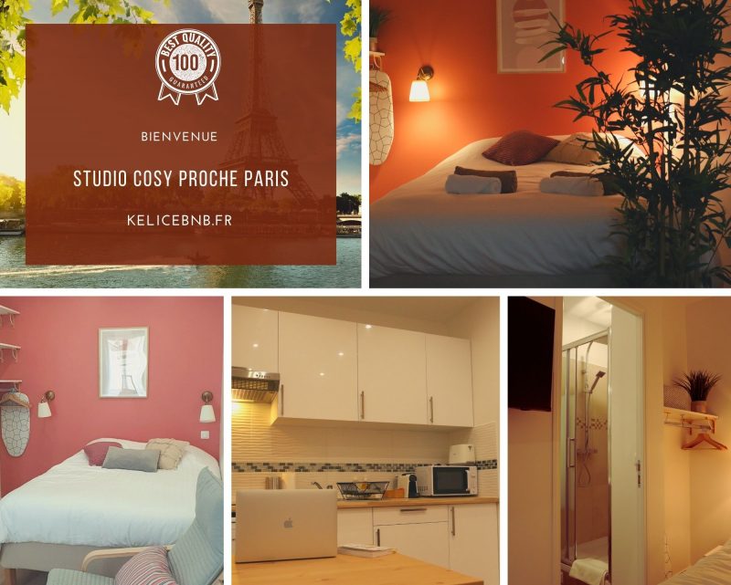 Studio équipé pouvant accueillir un séjour temporaire en Val-de-Marne